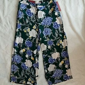 Wide leg Floral culotte